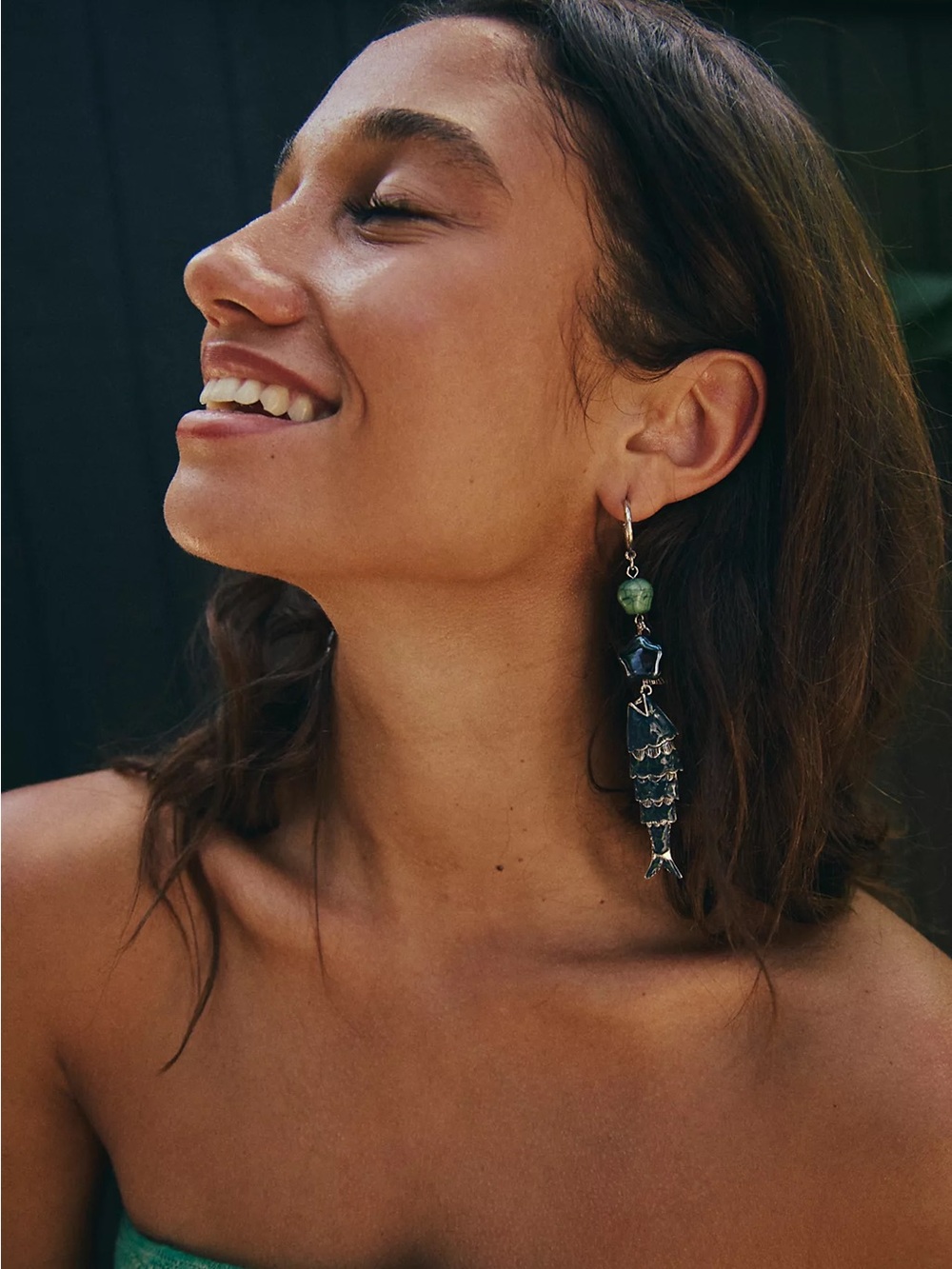 Free People Escape Dangle Earrings One Size